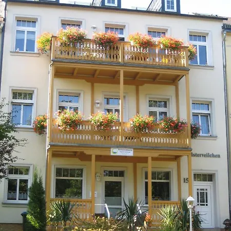 Elsterveilchen 100 M Bis Zur Soletherme Und Theater Lejlighed Bad Elster